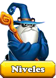 Niveles imagen de los niveles de monster legends