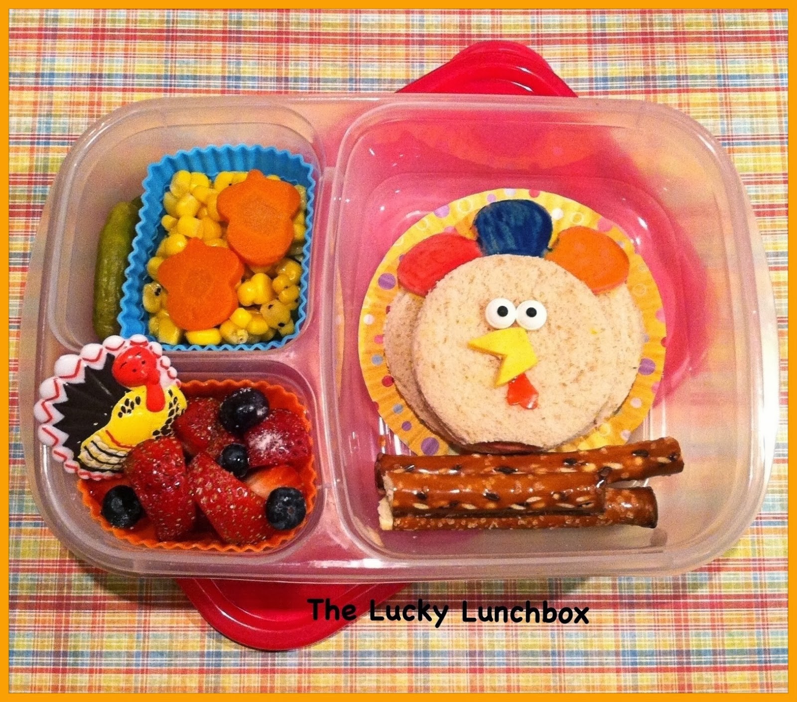 The Lucky Lunchbox The footless turkey lunch...