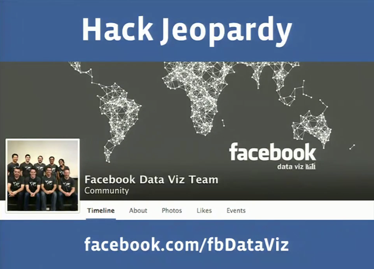 VizWiz: Facebook Jeopardy: The Video Data Visualization Done Right VizWiz: Facebook Jeopardy: The Video Data Visualization Done Right