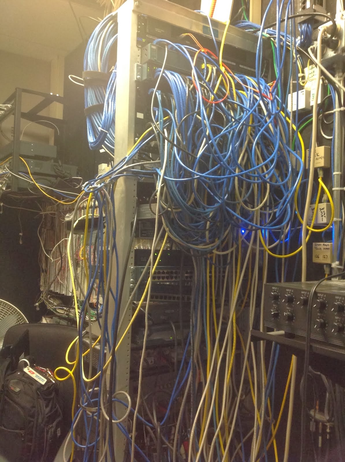 Network Advisor Nightmare data closet