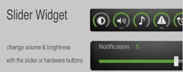 SliderWidget:Acceso Rapido a los Ajustes (volumen, musica, notificaciones, alarma...) en tu Android