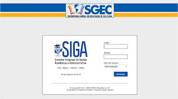 TREINAMENTO DA SEGEC EM PARCERIA COM SEEC SOBRE O SIGA!