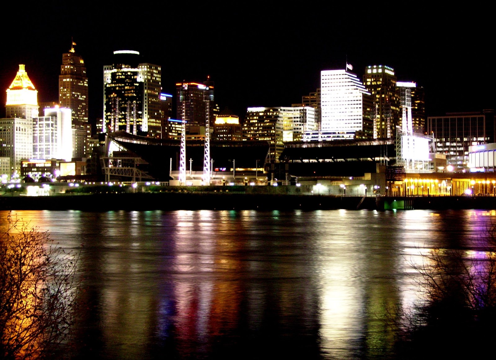 Cincinnati Skyline at Night Cincinnati Skyline at Night