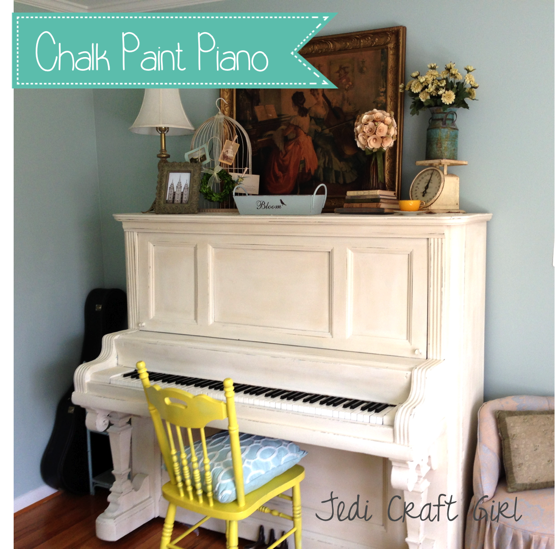 Jedi Craft Girl Chalk Paint Piano