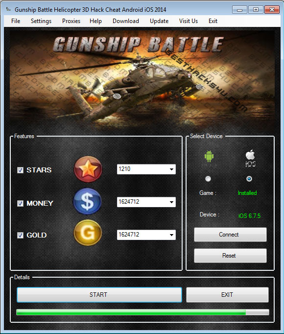 Descargar gunship battle hackeado