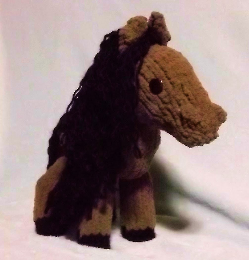 The Loom Muse : How to Loom Knit a Horse