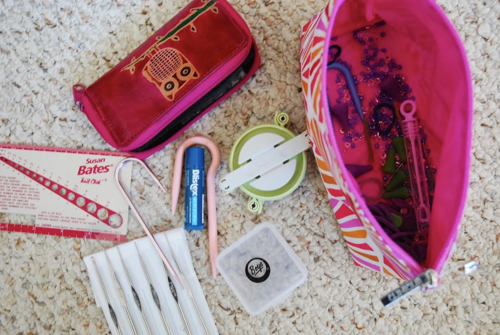 Kitty Adventures Knitting Storage