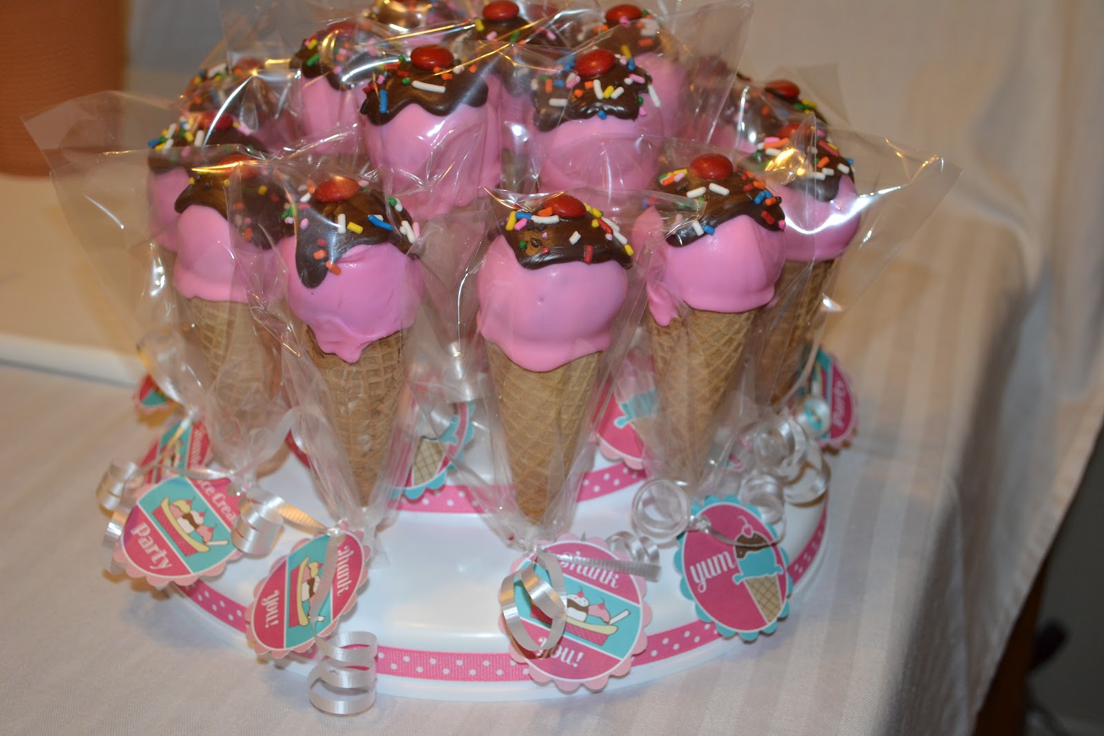 I Heart Decorating Triple Scoop 3D Ice Cream Cone Cake Tutorial