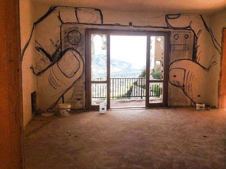 Decoración de interiores : pintar una pared de manera original y ...