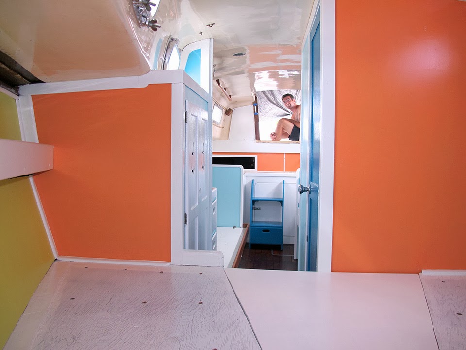 Not Quite Seasoned But Very Well Salted Painting The Interior