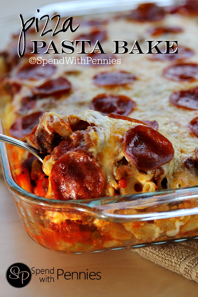 Pizza Pasta Bake