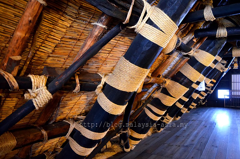 Grassho-zukuri interior Shirakawa Go Farmhouse Interior