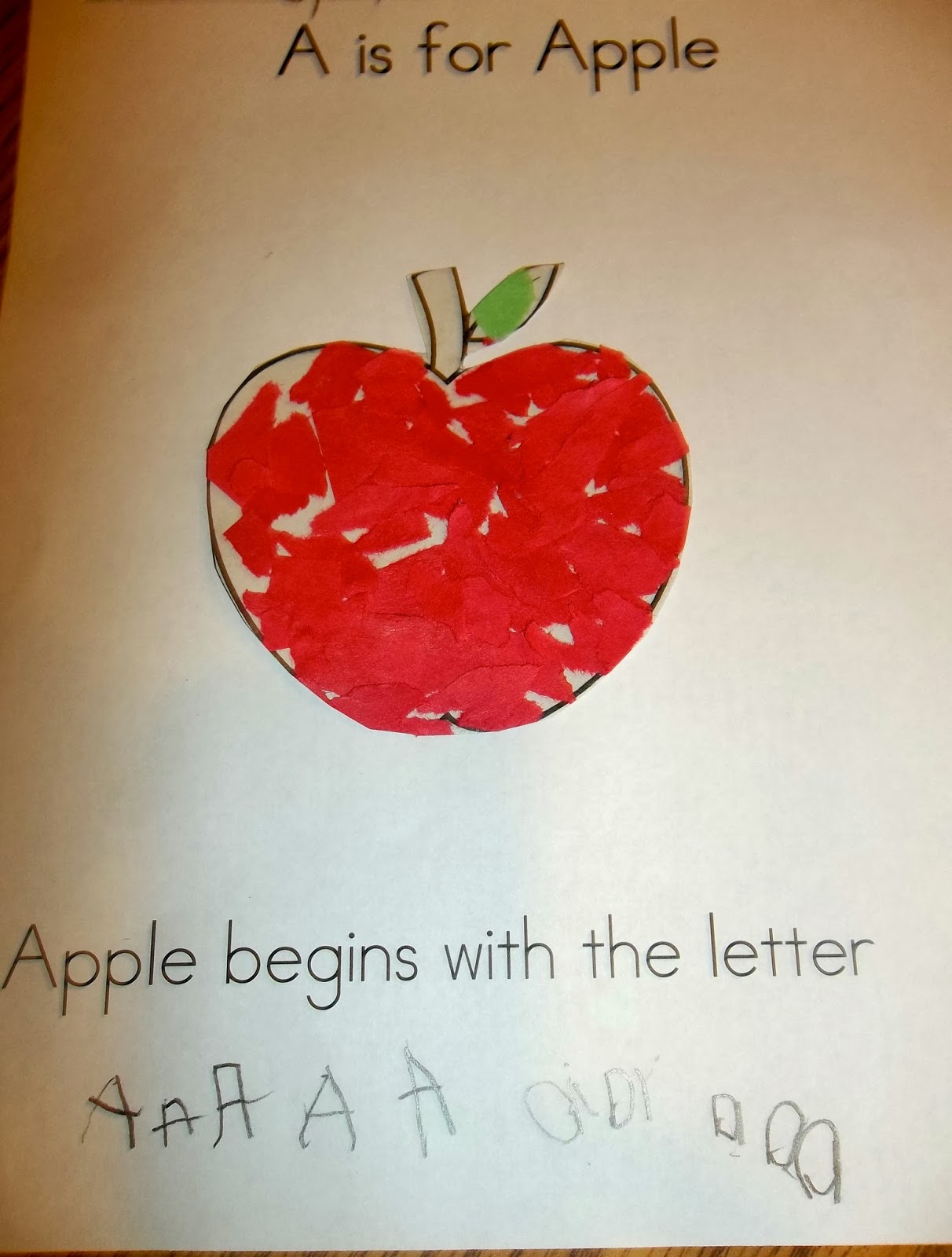 A Is For Apple Amazing Action Alphabet