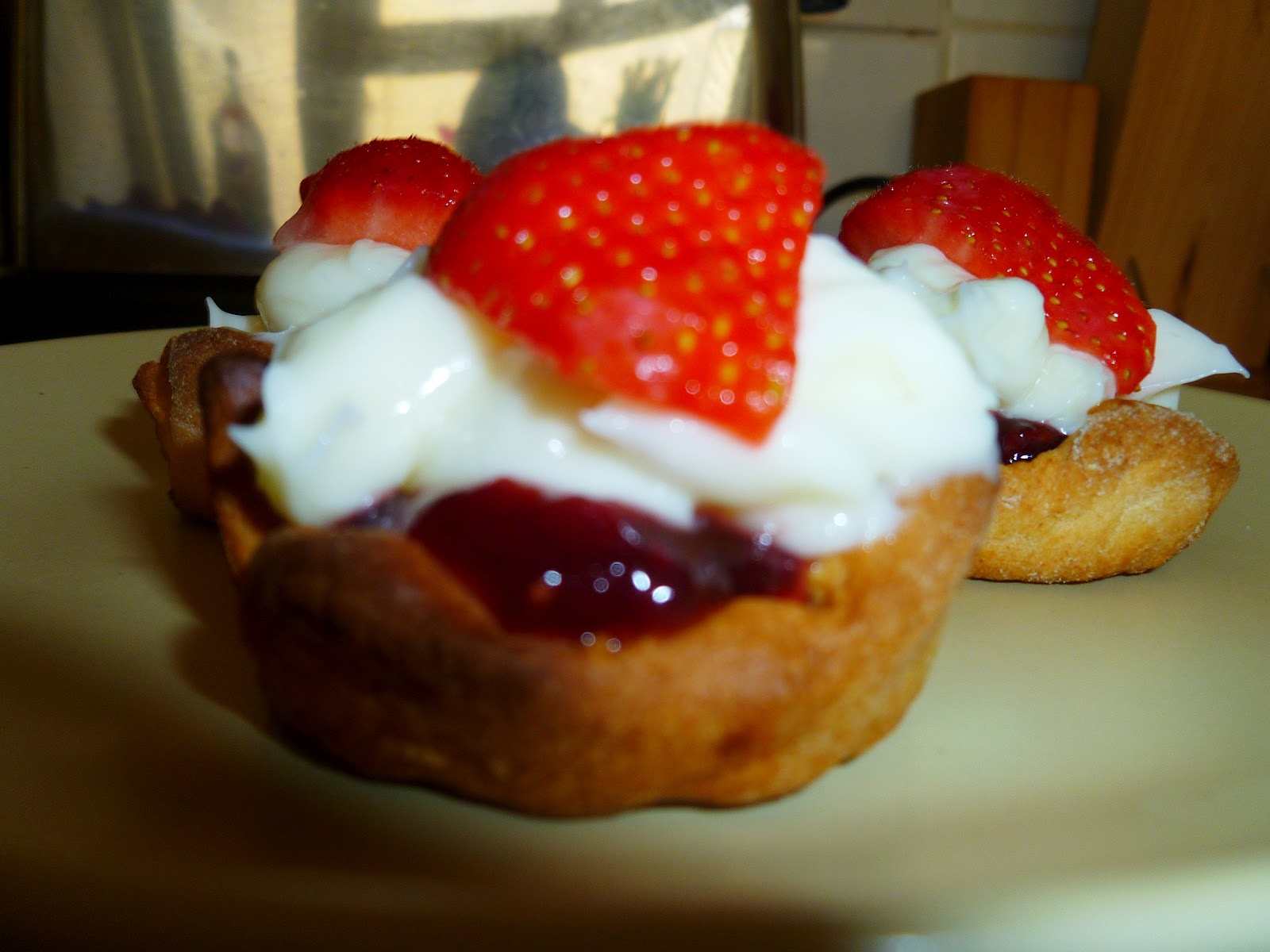 Crafty Geogopher Diamond Jubilee Recipe Strawberries and Cream Pie