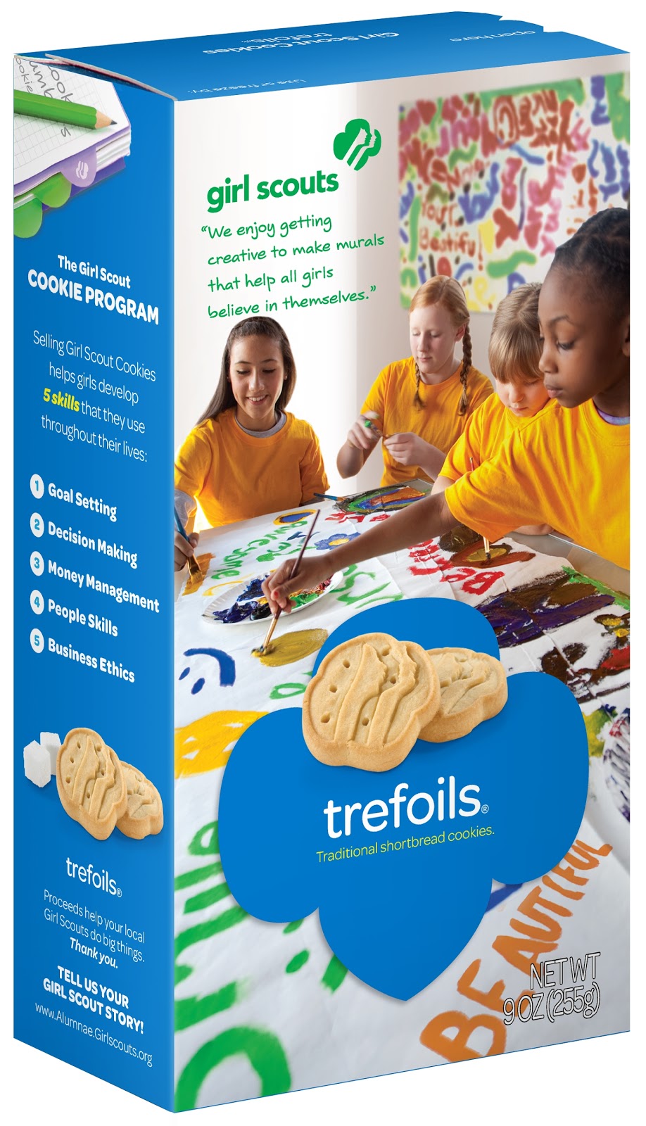 Talk of the Town New Girl Scout Cookie Boxes Girl Scout Blog