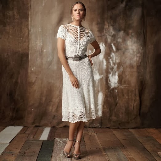 ralph lauren crochet dress