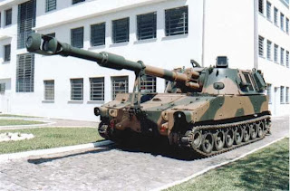 Fuerzas Armadas de Brasil M-109+brasileiro