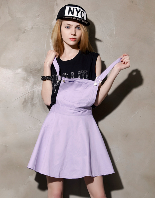 Pastel Overall Skirt