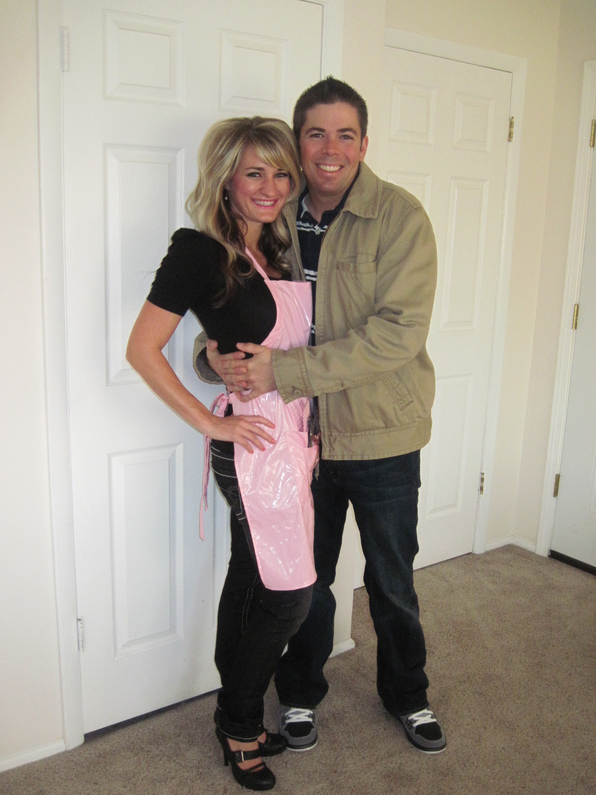 Eric And Courtney Presenting My Costume