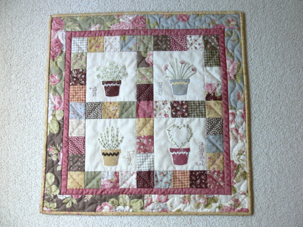 Val Laird Designs Journey of a Stitcher wall quilts and hangings