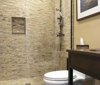 Baños Modernos: Decoración de azulejos para baños