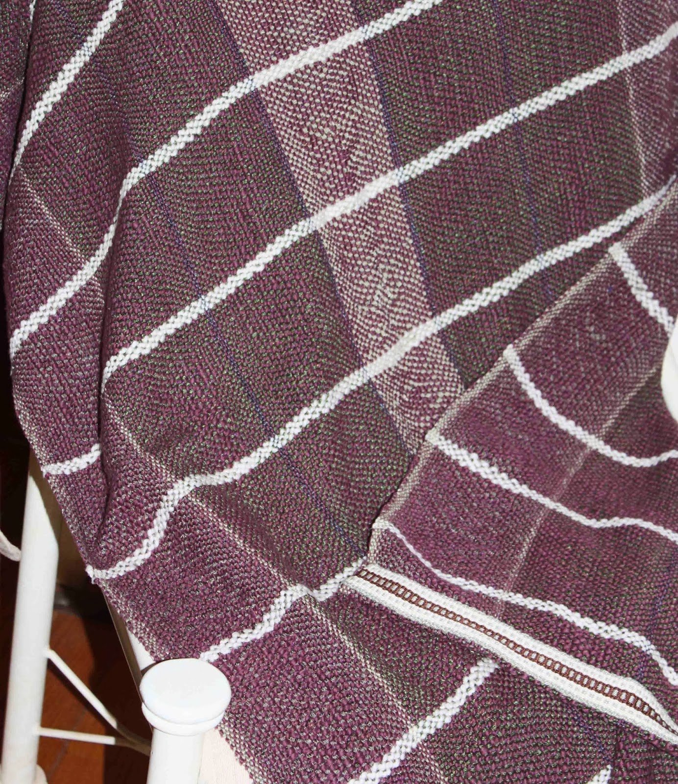 Not 2 Square Weavers Lap Robes for Holiday Cheer