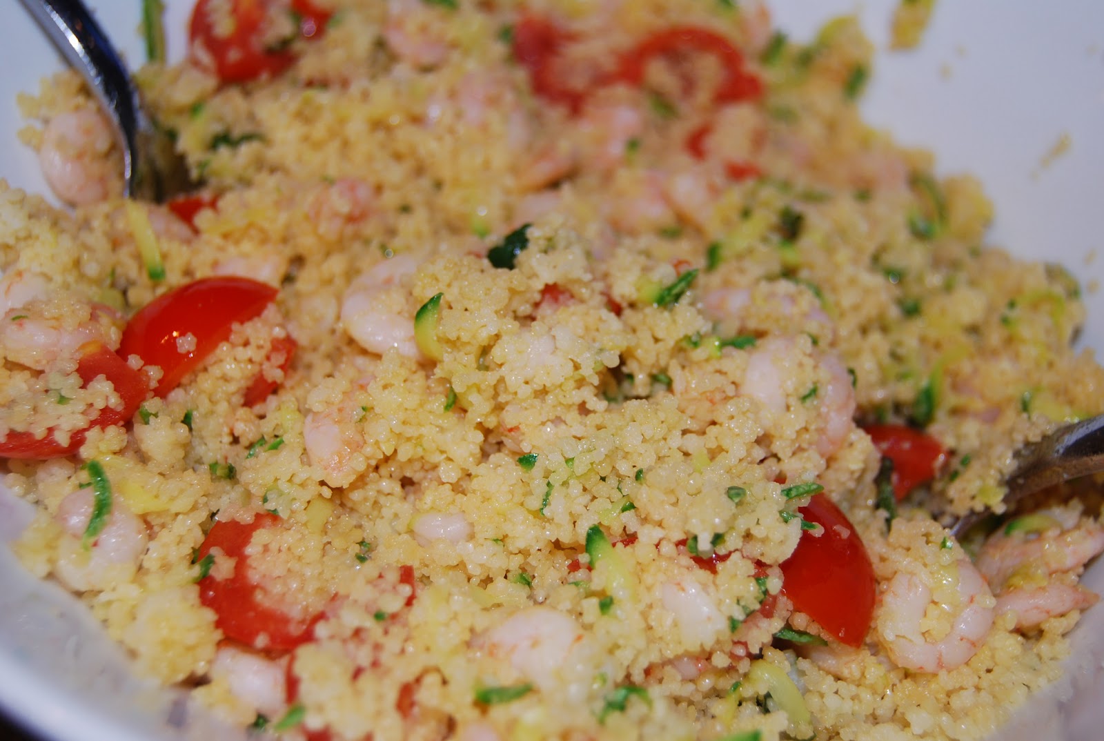 Ricette Di Famiglia Facili E Veloci Cous Cous Ai Gamberi Zucchine E Menta