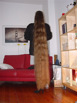 floor length hair photos