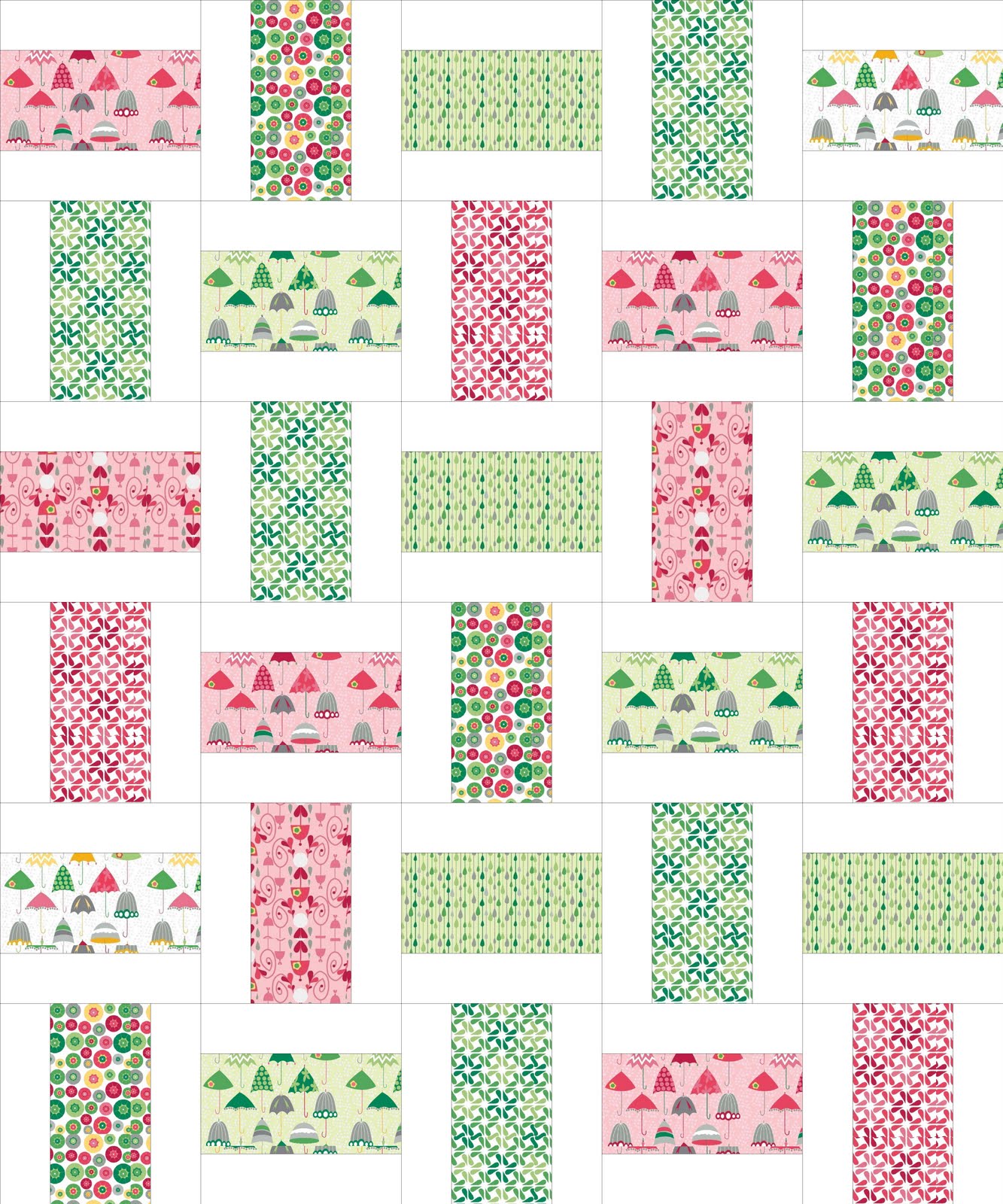 Rainy Days Quilt Quilting In The Rain