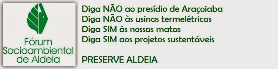 Fórum Socioambiental de Aldeia