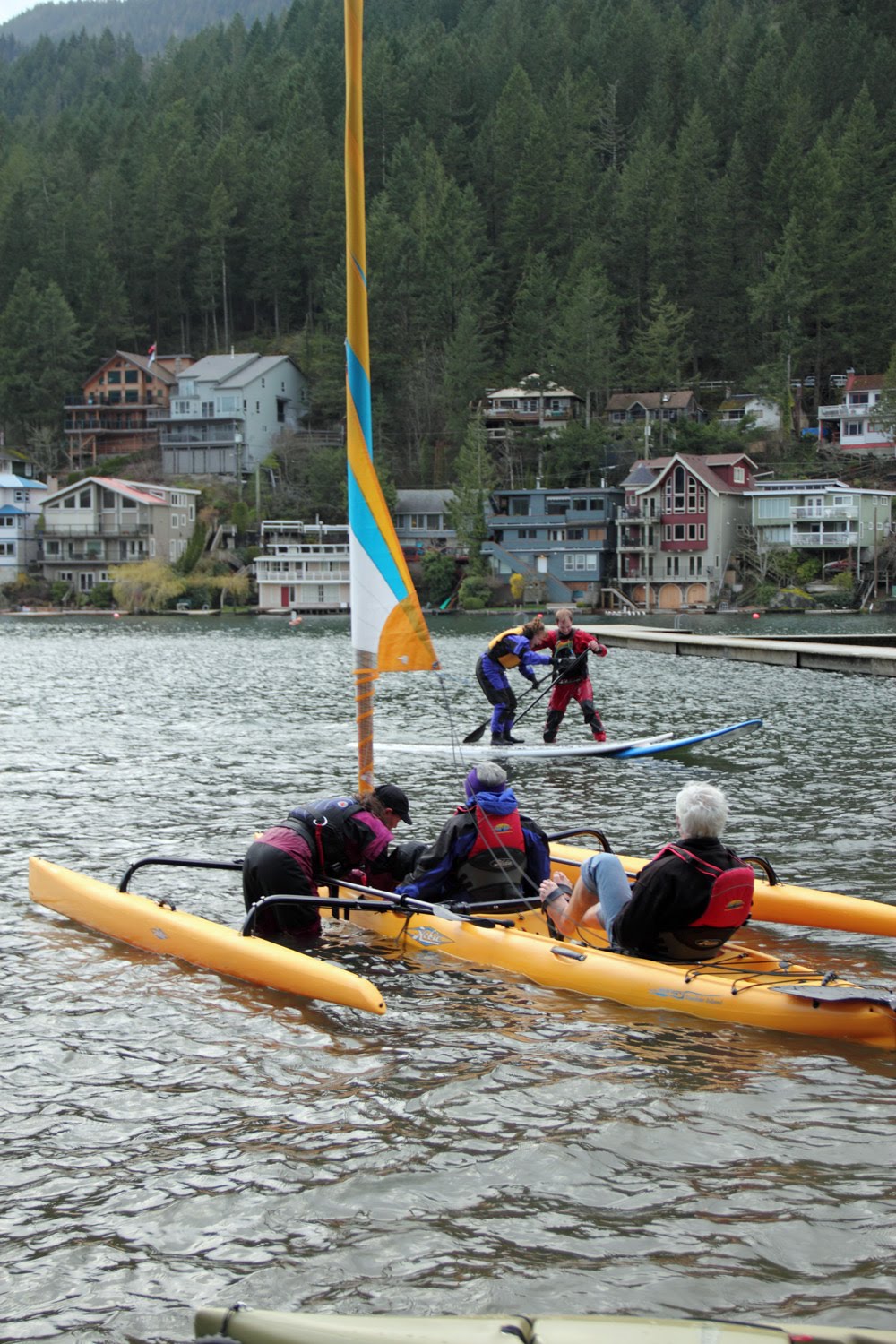 Western Canoeing and Kayaking Canoe and Kayak Demo's underway!