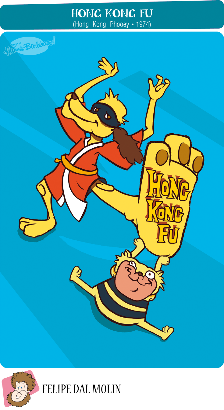 Isso é HannaBarbérico! Hong Kong Fu (Hong Kong Phooey 1974