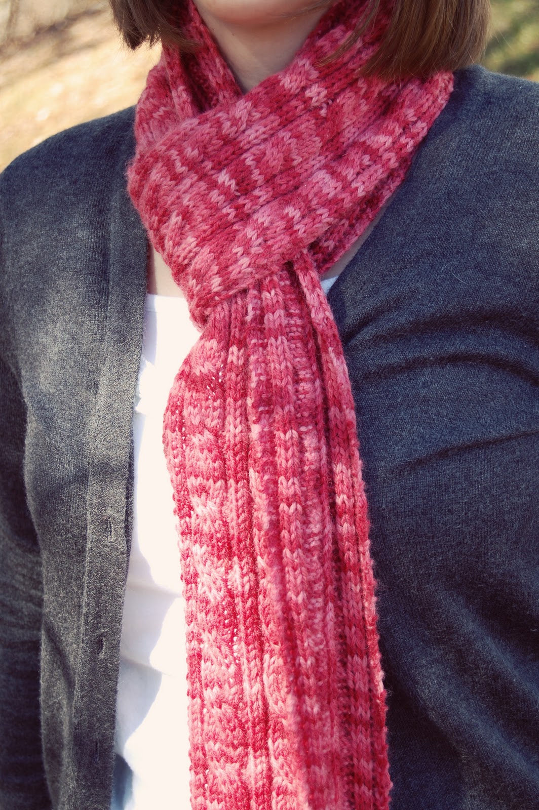 Crochet Cami Irish Hiking Scarf Finished!