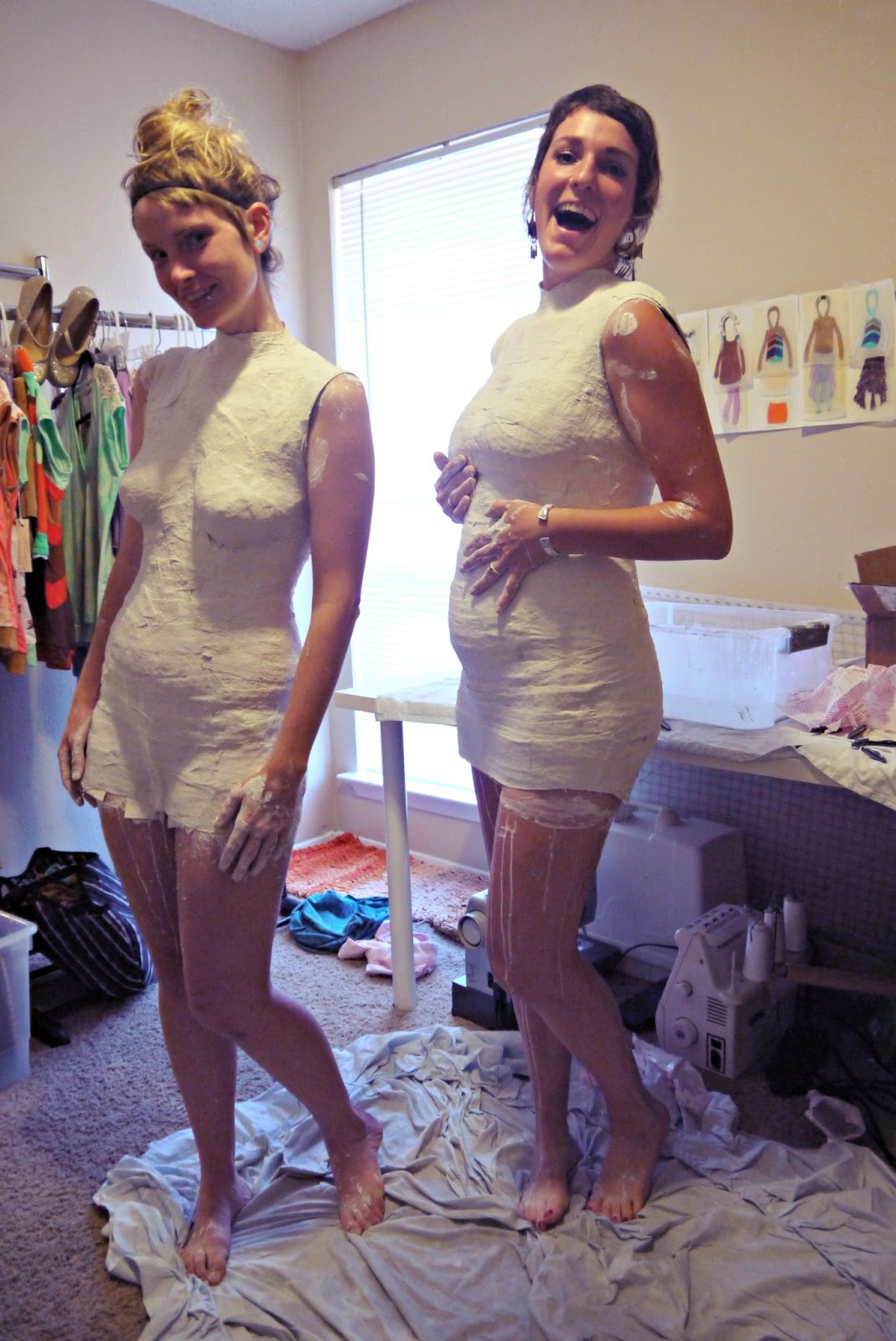 katastrophic DIY Dress Form Part 1 Building the Mold