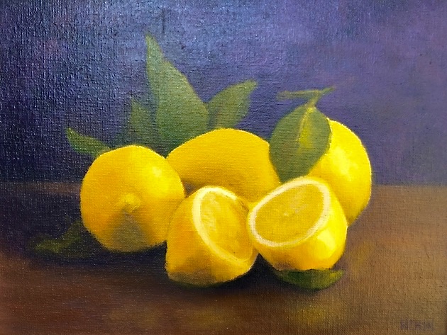 "Lemons" - 9 x 12