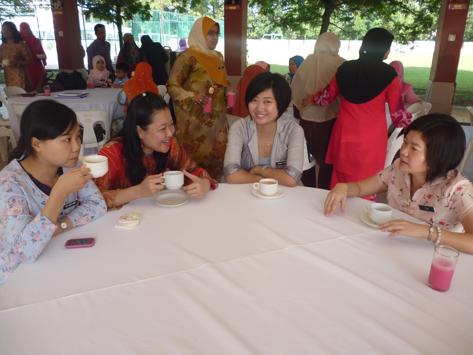 by playing them a movie on patr...