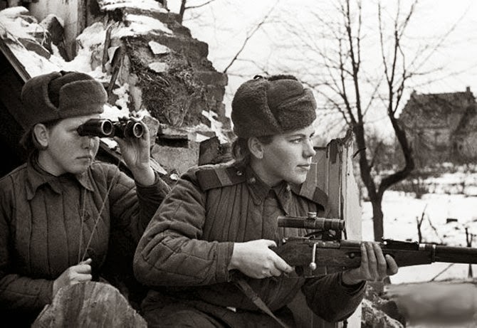 Mujeres rusas durante la Segunda Guerra Mundial