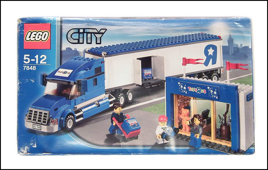 set database LEGO 7848 Toys R Us truck