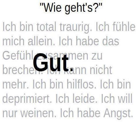 Chancen sind wie Sonnenaufgänge...: mir gehts gut, danke