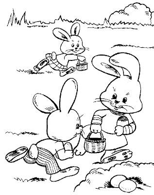 Easter Coloring Pages, Easter