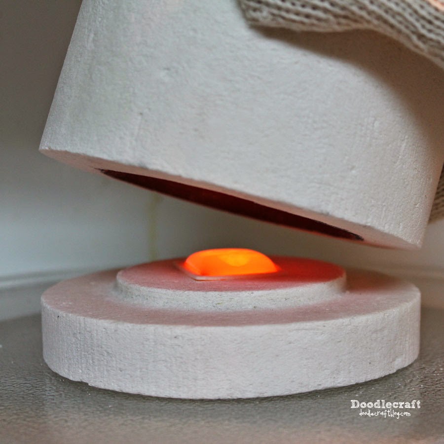 Doodlecraft Fuseworks Glass Microwave Kiln!