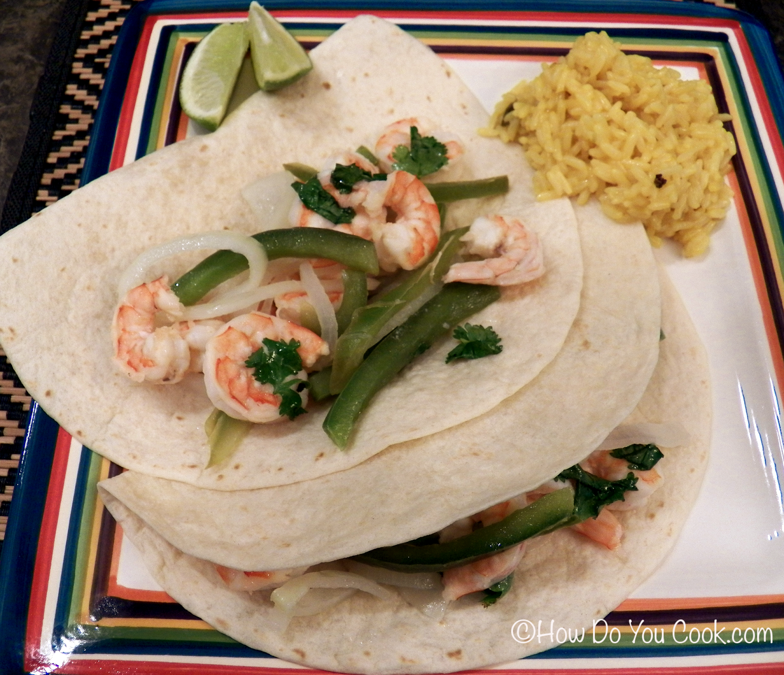How Do You Lemon Lime Shrimp Fajitas