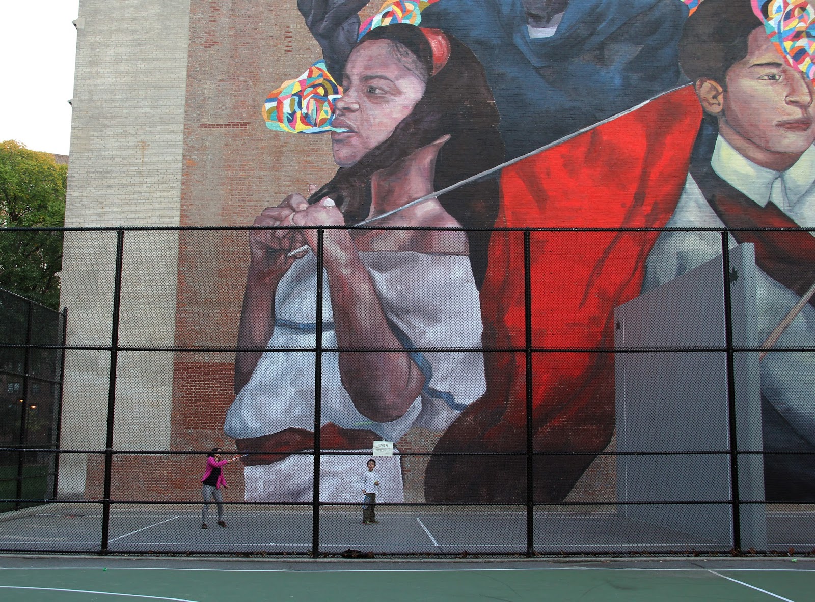 Ever paints a large mural in Harlem, New York City StreetArtNews