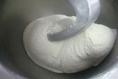 Dough in Hobart 20 qt.Mixer