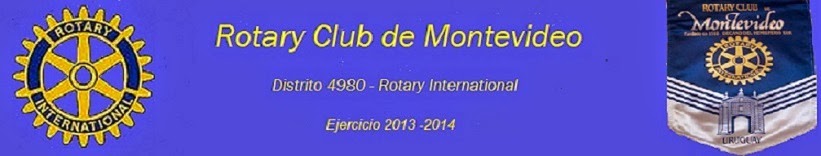 Rotary Club de Montevideo 2013-2014