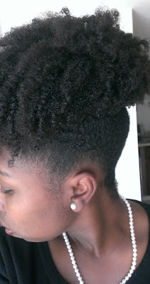 pineapple natural hair