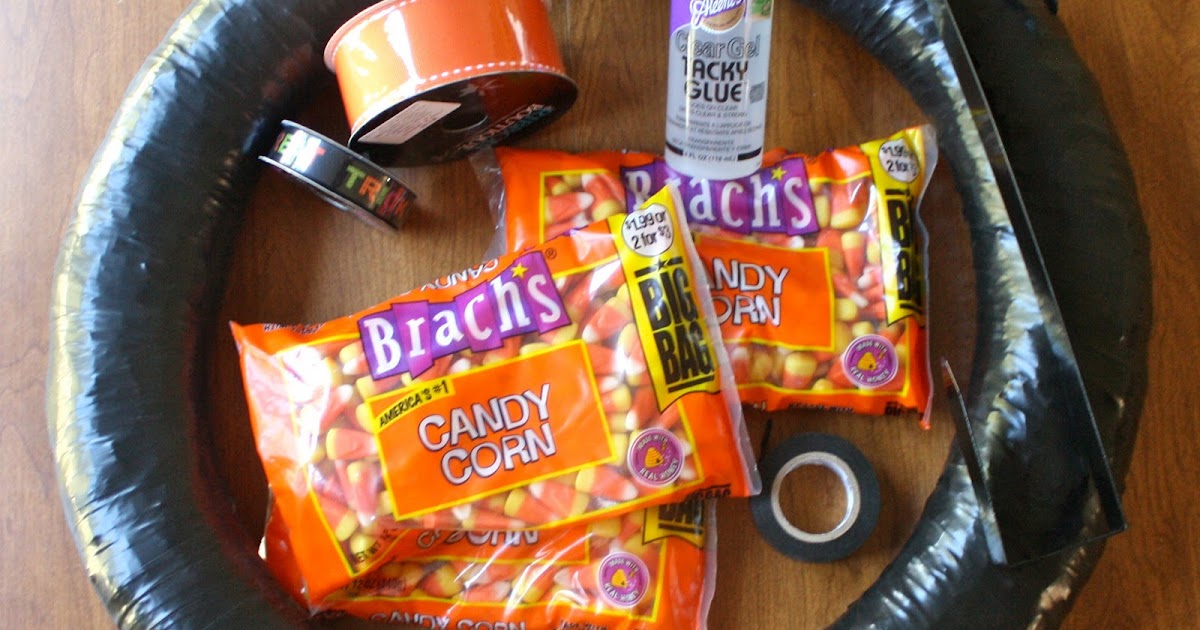 Work In Progress&hellip; Candy Corn Wreath