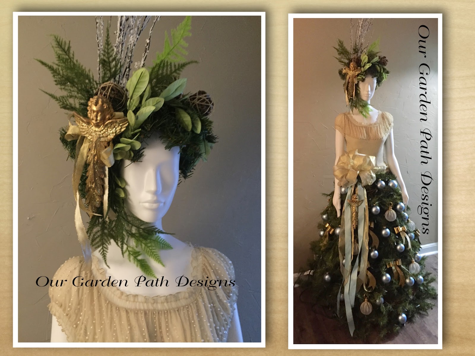 Our Garden Path Isabella our Christmas Tree Lady