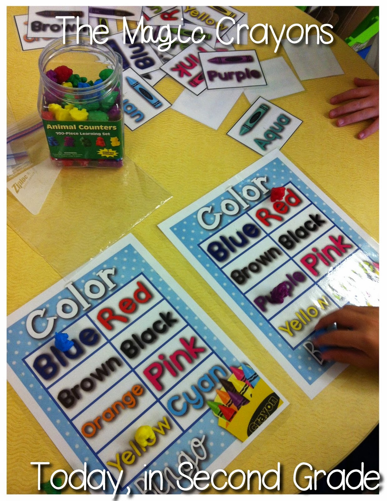The Magic Crayons Today in Second Grade