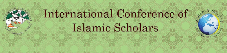 INTERNATIONAL CONFERENCE OF ISLAMIC SCHOLARS